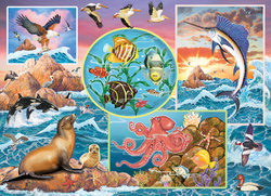 Puzzle 350 el. Magiczny ocean