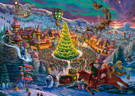 PQ Puzzle 1000 el. ZAC KINKADE Biegun północny