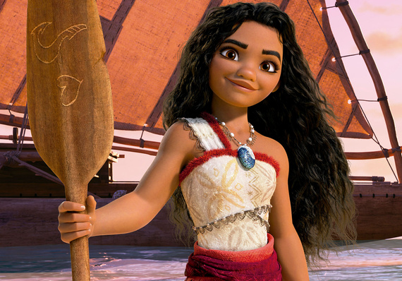 Puzzle 50 el. + 80 el. + 100 el. + 150 el. Vaiana 2