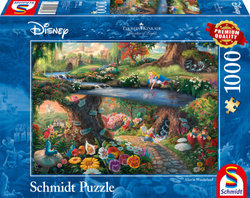 PQ Puzzle 1000 el. THOMAS KINKADE Alicja w Krainie Czarów (Disney)