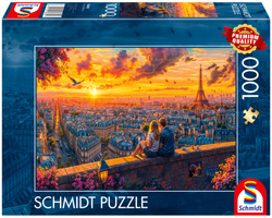 PQ Puzzle 1000 el. Szepty z dachu Paryża