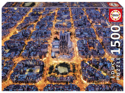 Puzzle 1500 el. Barcelona / Hiszpania