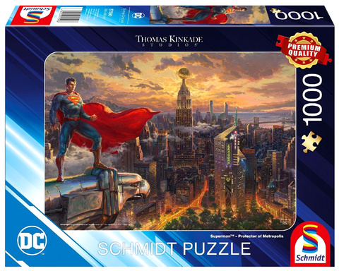 PQ Puzzle 1000 el. THOMAS KINKADE Superman (DC)