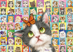 PQ Puzzle 1000 el. Kocia mimika