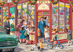 Puzzle 1000 el. FALCON Sklep z zabawkami na rogu ulicy