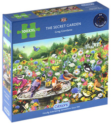 Puzzle 100 el. XXL Sekretny ogród