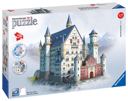 Puzzle 3D - Zamek Neuschwanstein