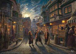 PQ Puzzle 1000 el. THOMAS KINKADE Harry Potter: Ulica Pokątna