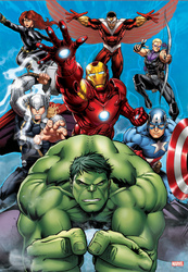 Puzzle 200 el. Avengers