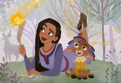 Puzzle 2 x 50 el. Życzenie (drewniane)