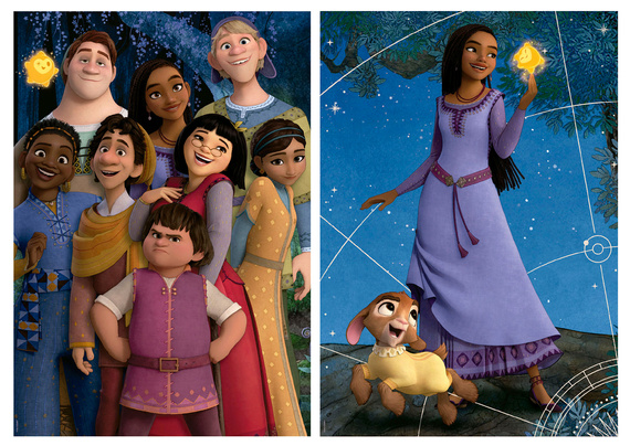 Puzzle 2 x 100 el. Życzenie