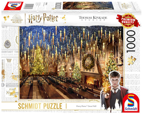 PQ Puzzle 1000 el. THOMAS KINKADE Harry Potter: Wielka Sala