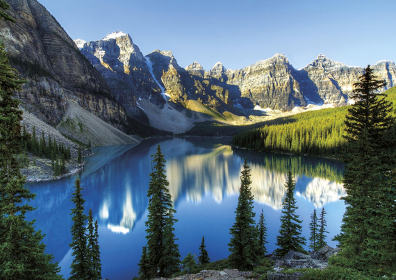 Puzzle 500 el. Jezioro w Kanadzie