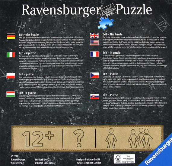 Puzzle EXIT - Łódź podwodna