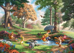 PQ Puzzle 1000 el. THOMAS KINKADE Kubuś Puchatek (Disney)