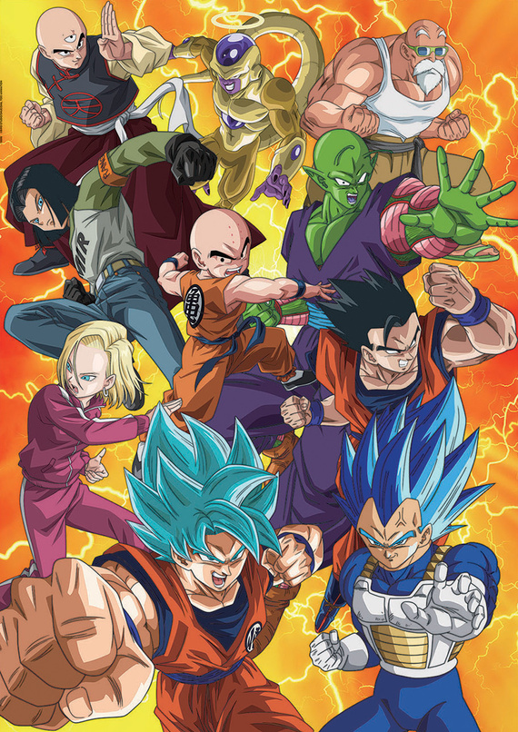 Puzzle 500 el. Dragon Ball Super