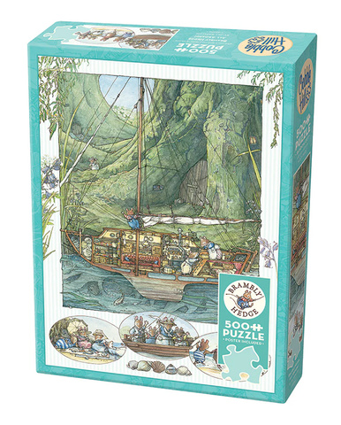 Puzzle 500 el. Brambly Hedge: Wszyscy na pokład!
