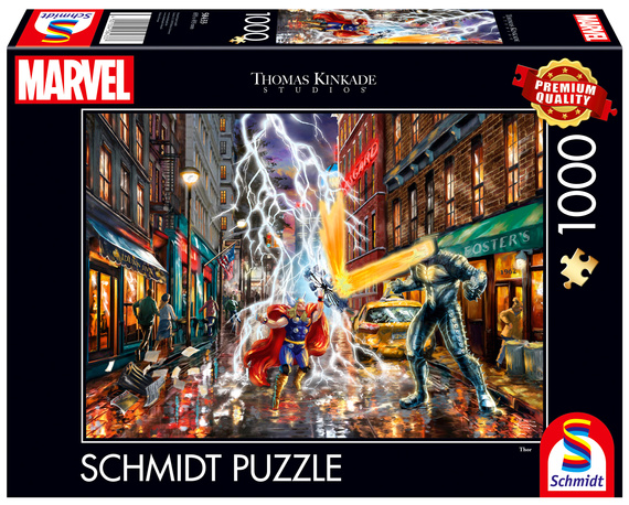 PQ Puzzle 1000 el. THOMAS KINKADE Thor (Marvel)