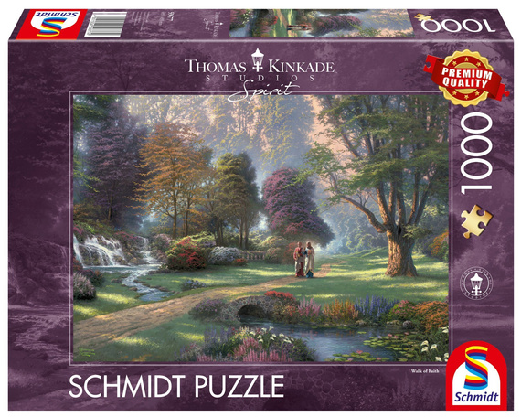 PQ Puzzle 1000 el. THOMAS KINKADE Podążaj drogą wiary