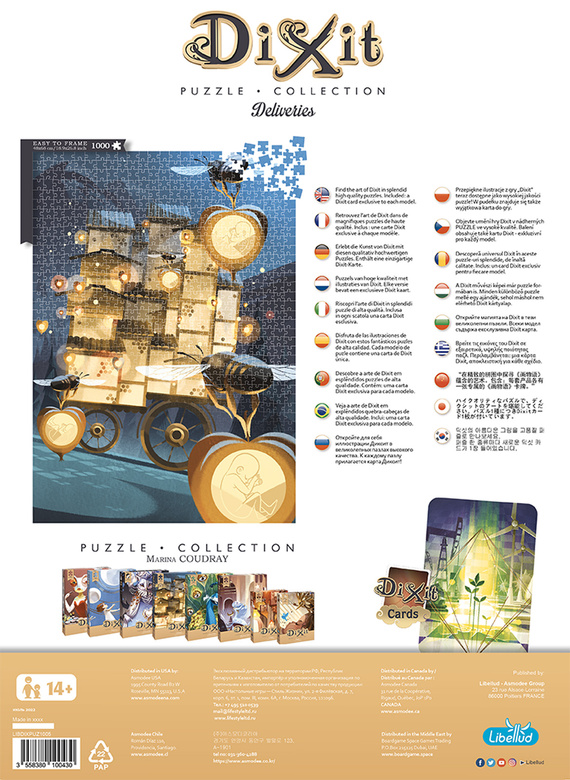 Puzzle 1000 el. Dixit: Deliveries