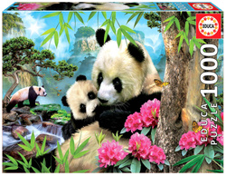 Puzzle 1000 el. Misie panda