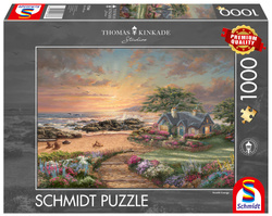 PQ Puzzle 1000 el. THOMAS KINKADE Dom nad morzem