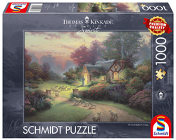 PQ Puzzle 1000 el. THOMAS KINKADE Chatka Dobrego Pasterza