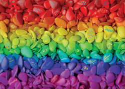 Puzzle 500 el. Kolorowe kamienie