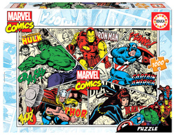 Puzzle 1000 el. Komiksy Marvela