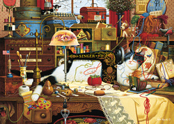 PQ Puzzle 1000 el. CHARLES WYSOCKI Maggie - Krawcowa