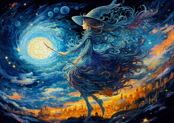 Puzzle 1000 el. Noc czarownic