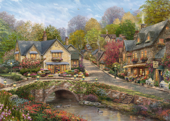 PQ Puzzle 2000 el. THOMAS KINKADE Lato