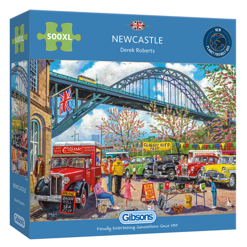 Puzzle 500 el. XL Newcastle / Anglia