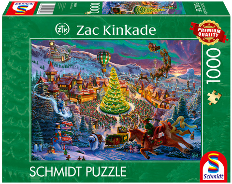 PQ Puzzle 1000 el. ZAC KINKADE Biegun północny