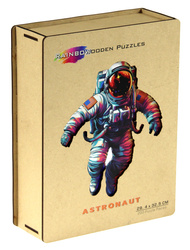 Puzzle drewniane / kolorowe 200 el - Astronauta