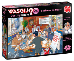 Puzzle 1000 el. Wasgij Destiny 24 - Zwykły biznes