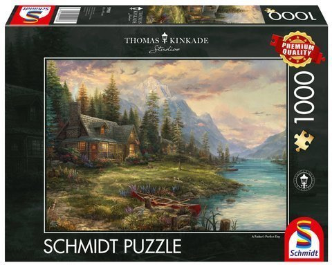 PQ Puzzle 1000 el. THOMAS KINKADE Wyjazd w męskim gronie