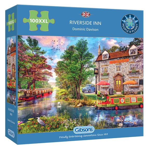 Puzzle 100 el. XXL Pensjonat Riverside Inn
