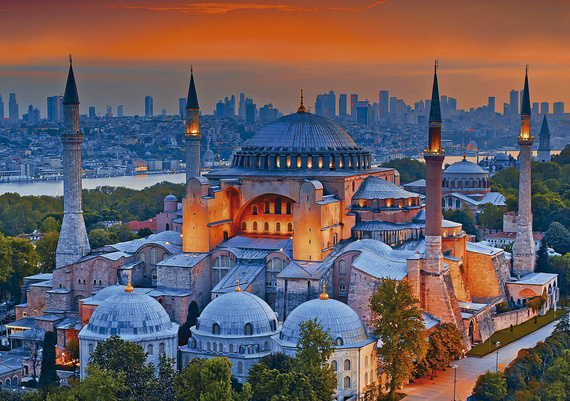 Puzzle 1000 el. Błękitny Meczet / Stambuł / Turcja