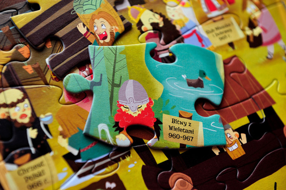 Puzzle historyczne - Początki państwa polskiego