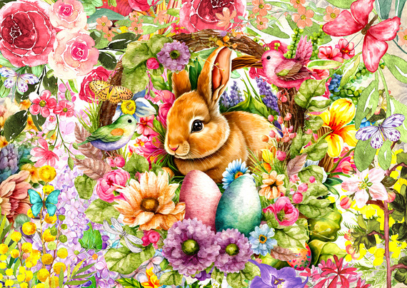 Puzzle 1000 el. Słodka wiosna