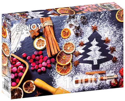 Puzzle 1000 el. Świąteczne przygotowania