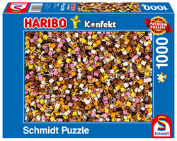 PQ Puzzle 1000 el. HARIBO Lukrecjowe żelki