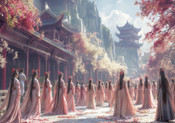 Puzzle 1000 el. Gejsze