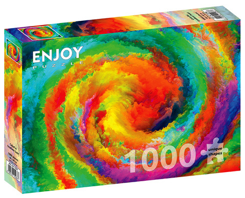 Puzzle 1000 el. Kolorowy wir gradientu