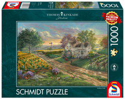PQ Puzzle 1000 el. THOMAS KINKADE Pole słoneczników