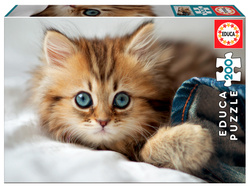 Puzzle 200 el. Mały kotek
