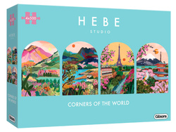 Puzzle 4 x 500 el. Cztery strony świata