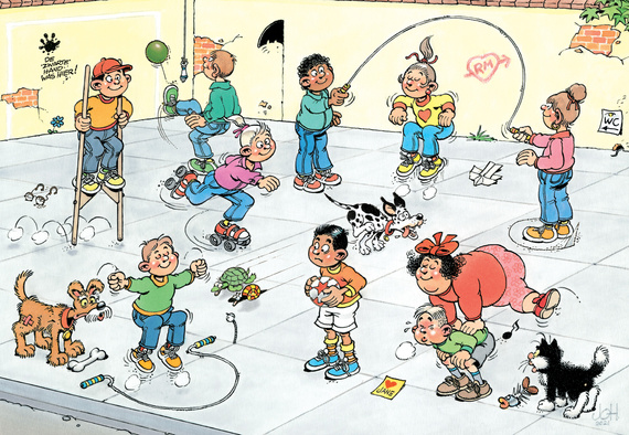 Puzzle Junior 240 el. JAN VAN HAASTEREN Czas na zabawę