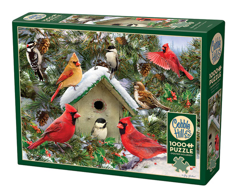 Puzzle 1000 el. Nadeszła zima